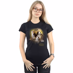 Star Wars - T-shirt THE LAST JEDI - Femme (Noir)