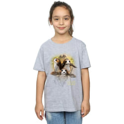 Star Wars: The Last Jedi - T-shirt - Fille (Gris chiné)