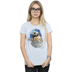 Star Wars: The Last Jedi - T-shirt - Femme (Gris chiné)