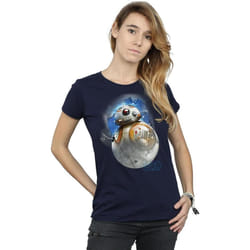 Star Wars: The Last Jedi - T-shirt - Femme (Bleu marine)