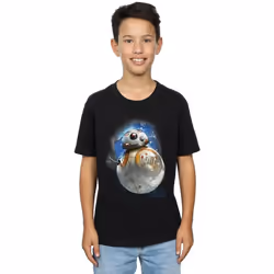 Star Wars - T-shirt THE LAST JEDI - Garçon (Noir)