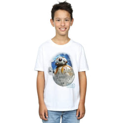 Star Wars - T-shirt THE LAST JEDI - Garçon (Blanc)