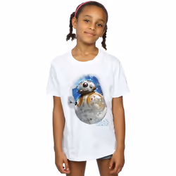 Star Wars: The Last Jedi - T-shirt - Fille (Blanc)