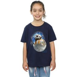 Star Wars: The Last Jedi - T-shirt - Fille (Bleu marine)