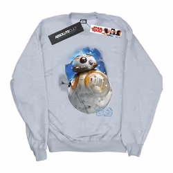 Star Wars - Sweat THE LAST JEDI - Fille (Gris chiné)