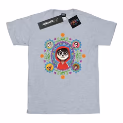 Disney - T-shirt COCO REMEMBER ME - Femme (Gris chiné)