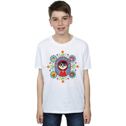 Disney - T-shirt COCO REMEMBER ME - Garçon (Blanc)