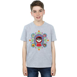 Disney - T-shirt COCO REMEMBER ME - Garçon (Gris chiné)