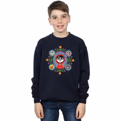 Disney - Sweat COCO REMEMBER ME - Garçon (Bleu marine)