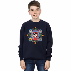 Disney - Sweat COCO REMEMBER ME - Garçon (Bleu marine)