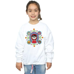 Disney - Sweat COCO REMEMBER ME - Fille (Blanc)