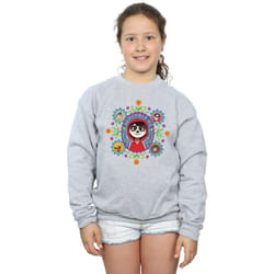 Disney - Sweat COCO REMEMBER ME - Fille (Gris chiné)