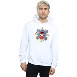 Disney - Sweat à capuche COCO REMEMBER ME - Homme (Blanc)