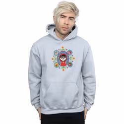 Disney - Sweat à capuche COCO REMEMBER ME - Homme (Gris chiné)