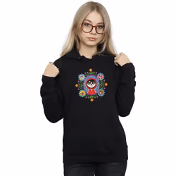 Disney - Sweat à capuche COCO REMEMBER ME - Femme (Noir)