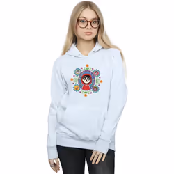 Disney - Sweat à capuche COCO REMEMBER ME - Femme (Gris chiné)