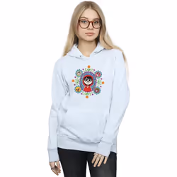 Disney - Sweat à capuche COCO REMEMBER ME - Femme (Gris chiné)