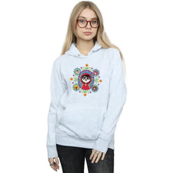 Disney - Sweat à capuche COCO REMEMBER ME - Femme (Gris chiné)