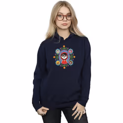 Disney - Sweat à capuche COCO REMEMBER ME - Femme (Bleu marine)
