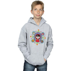 Disney - Sweat à capuche COCO REMEMBER ME - Garçon (Gris chiné)