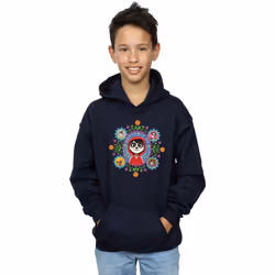 Disney - Sweat à capuche COCO REMEMBER ME - Garçon (Bleu marine)