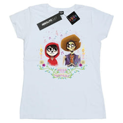 Disney - T-shirt COCO - Femme (Blanc)