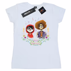 Disney - T-shirt COCO - Femme (Blanc)