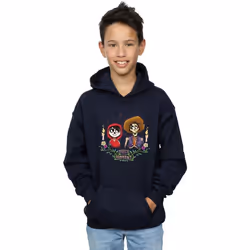 Disney - Sweat à capuche COCO - Garçon (Bleu marine)