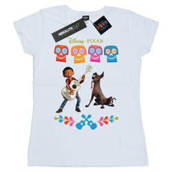Disney - T-shirt COCO - Femme (Blanc)