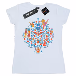 Disney - T-shirt COCO - Femme (Blanc)