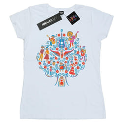 Disney - T-shirt COCO - Femme (Blanc)