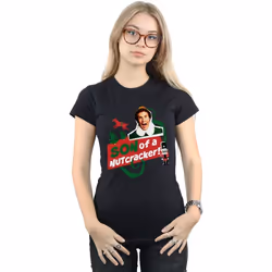 Elf - T-shirt SON OF A NUTCRACKER - Femme (Noir)