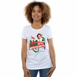 Elf - T-shirt SON OF A NUTCRACKER - Femme (Blanc)