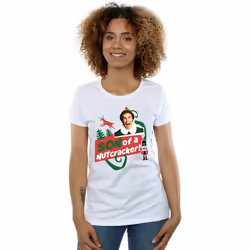 Elf - T-shirt SON OF A NUTCRACKER - Femme (Blanc)