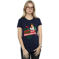 Elf - T-shirt SON OF A NUTCRACKER - Femme (Bleu marine)