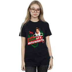 Elf - T-shirt SON OF A NUTCRACKER - Femme (Noir)