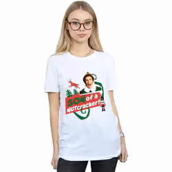 Elf - T-shirt SON OF A NUTCRACKER - Femme (Blanc)