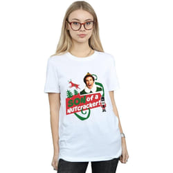 Elf - T-shirt SON OF A NUTCRACKER - Femme (Blanc)