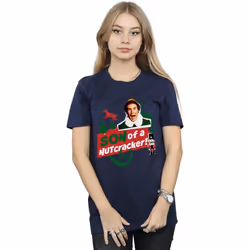 Elf - T-shirt SON OF A NUTCRACKER - Femme (Bleu marine)