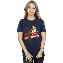 Elf - T-shirt SON OF A NUTCRACKER - Femme (Bleu marine)