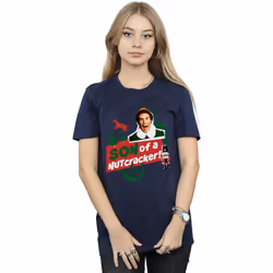 Elf - T-shirt SON OF A NUTCRACKER - Femme (Bleu marine)