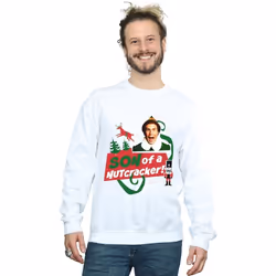 Elf - Sweat SON OF A NUTCRACKER - Homme (Blanc)