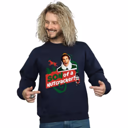 Elf - Sweat SON OF A NUTCRACKER - Homme (Bleu marine)