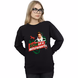 Elf - Sweat SON OF A NUTCRACKER - Femme (Noir)