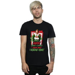 Elf - T-shirt OMG SANTA - Homme (Noir)