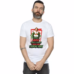 Elf - T-shirt OMG SANTA - Homme (Blanc)