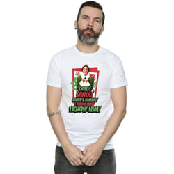 Elf - T-shirt OMG SANTA - Homme (Blanc)