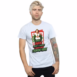 Elf - T-shirt OMG SANTA - Homme (Gris chiné)