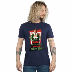 Elf - T-shirt OMG SANTA - Homme (Bleu marine)