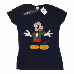 Disney - T-shirt - Femme (Bleu marine)